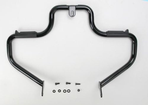 LINDBY BL1305 Gloss Black Front Multibar (Fits 1991-2016 Harley-Davidson Fxd Dyna Models With Mid-Controls)