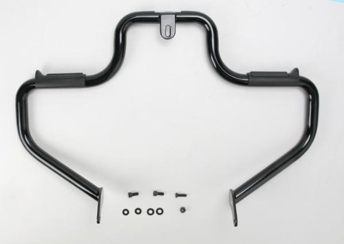 LINDBY BL1305 Gloss Black Front Multibar (Fits 1991-2016 Harley-Davidson Fxd Dyna Models With Mid-Controls)