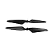 Fytoo 4PCS Protective Cover with 4PCS Propeller for HS700 HS700D Brushless Four-axis Aircraft Upgraded Accessories UAV Anti-Collision Ring (Black)
