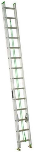 Louisville Ladder AE4228PG Pro Grip Commercial Extension Ladder, 28-Feet, 225-Pound Duty Rating
