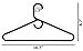 Made in USA Super Heavy Duty Plastic Clothes Hangers Bulk, 20 30 50 100 Pack Available, Strong Plastic Hangers, Plastic Coat Hangers, Plastic Hanger for Closet and Clothing Hangars (36pk Black)