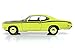 1971 Plymouth Duster 340 Hardtop Green with Black Hood MCACN Limited Edition to 1,002 Pieces Worldwide 1/18 Diecast Model Car by Autoworld AMM1154