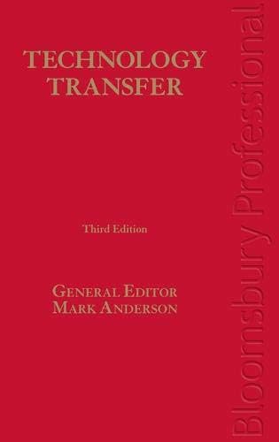 Technology Transfer: Law and Practice