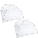 Mesh Screen Food Cover Tents - Set of 2 Large
