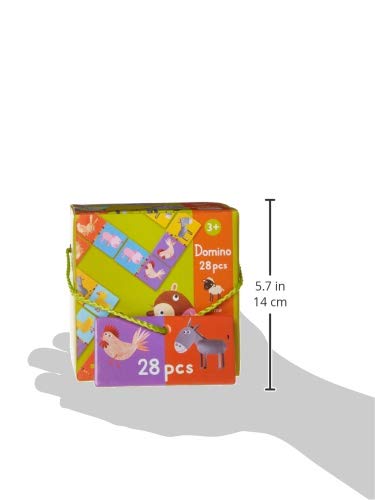 DJECO - Domino Farm Educational Game for Kids