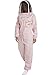 NATURAL APIARY - Max Protect Beekeeping Suit - 100% Fine Pink Cotton Beekeeper Suit & Veil - Maximum Protection - Professional & Beginner Beekeepers - Medium