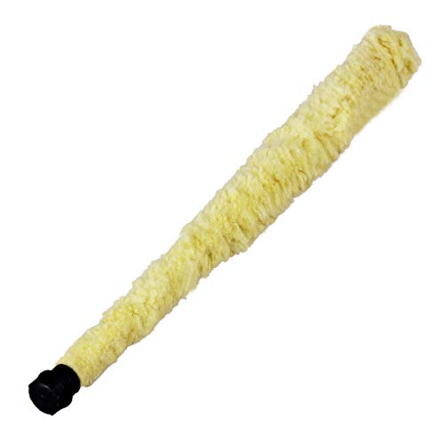 Jiasijieke Saxophone Cleaning Brush Alto Tenor Soprano Saxophone Woodwind Instrument Soft Durable Cleaner Pad Saver
