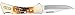 Case WR XX Pocket Knife 6.5 Bonestag Mako W/Sheath Item #6921 - (6.5158L SS) - Length Closed: 4 1/4 Inches