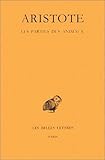 Les Parties des animaux (Collection Des Universites De France) (French and Greek Edition) by 