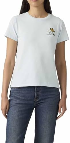 Maglietta da Donna The Perfect Tee, Farfalla su Margherita, M
