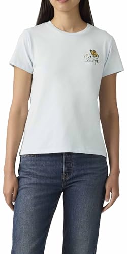 Maglietta da Donna The Perfect Tee, Farfalla su Margherita, M