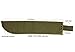 Texsport 18 Inch Green Canvas Machete Sheath