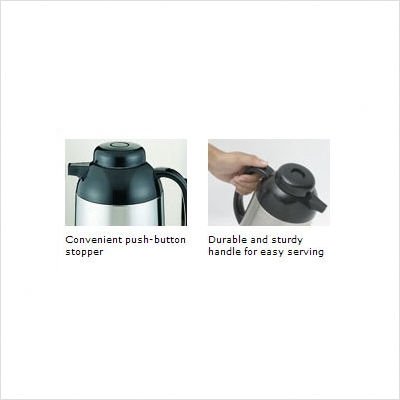 ZOJIRUSHI Gourmet Handy Pot Brushed Stainless 34 oz. / 1.0 liter