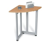 OFM 55107-MPL Quarter Round Table/Telephone Stand