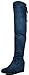 DREAM PAIRS LEGGY Women's Stretchy Faux Suede Fashion Multi-Wear Over The Knee Low Hidden Wedge Heel Thigh High Boots