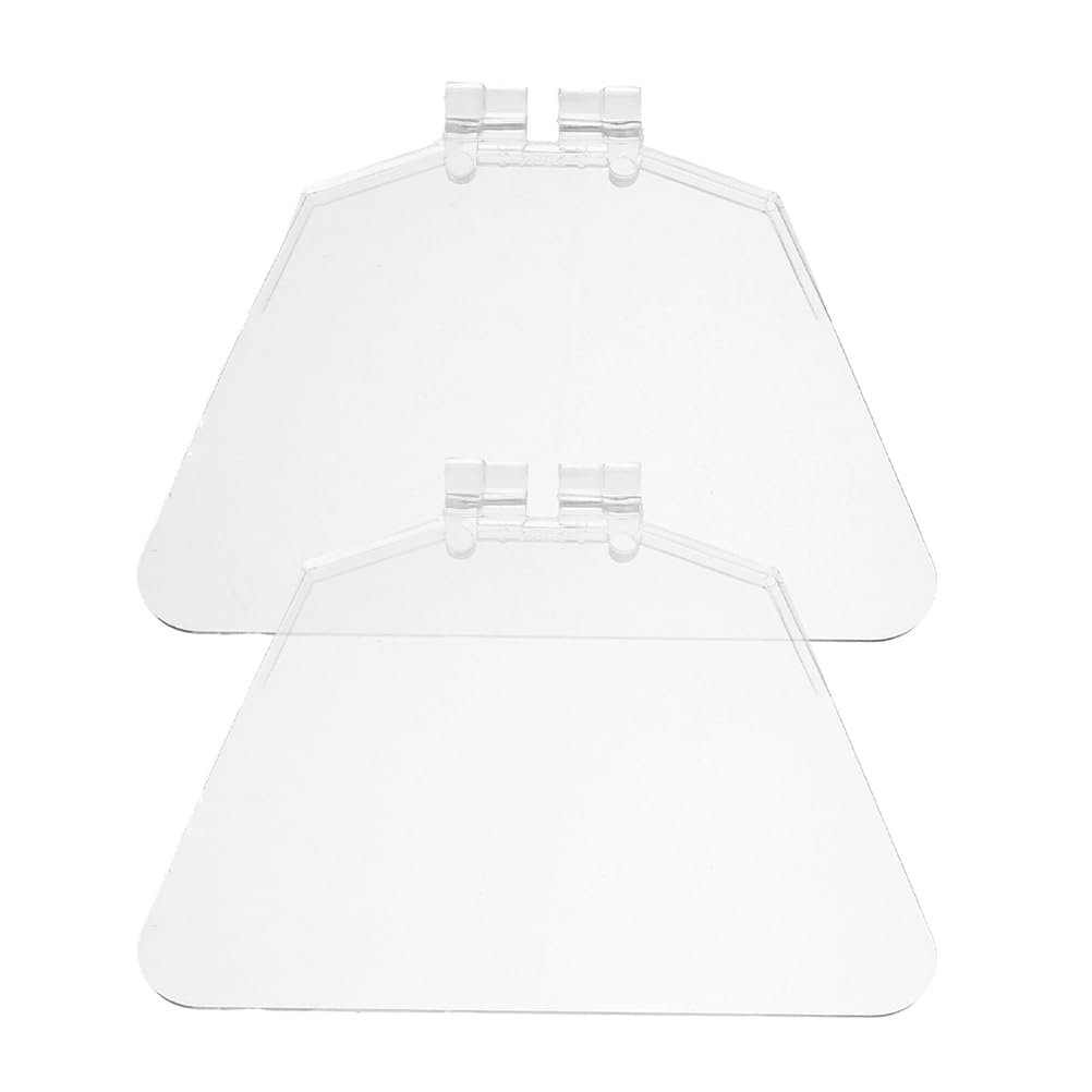 OSALADI Grinding Wheel Protective Glasses 12 Inch Transparent Bench Eyeshields Tool Shield for Bench Grinder Safety and Dust Protection