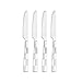 International Silver 5108515 Checkered Frost Stainless Steel Flatware, 20-Piece Set, Service for 4
