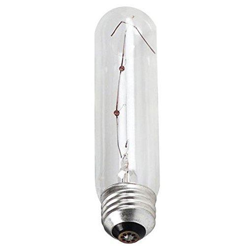 Philips Lighting 138156 T10 Tubular Incandescent Lamp 40 Watt Single Contact Medium Screw Base 440 Lumens 2700K Clear DuraMax™