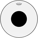 Remo CS Ambassador Clear 16 inch Drumhead with Black Dot CS-0316-10 view 2