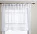 Stylemaster Elegance Sheer Voile, 60" X 36" | Panel, White primary