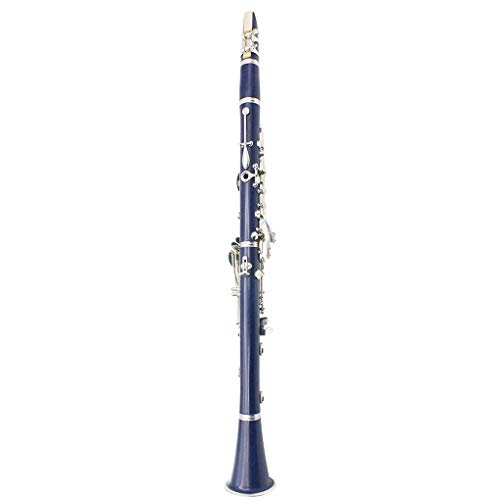 KOROWA SLADE 17 Keys ABS Double Barrel Lower B Clarinet 5 Colors Choosing for Performance Graded Examination dark blue