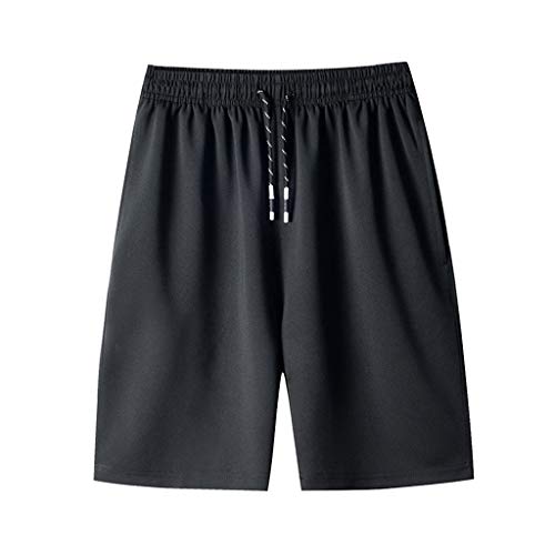 Sopzxclim Men's Big and Tall Flat Front Shorts Summer Cargo Shorts