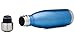 Simple Modern Stainless Steel Vacuum Insulated Double-Walled Wave Bottle, 17oz - Glacier Blue - Shimmering Collection