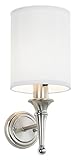 Linos Contemporary Brushed Steel Plug-in Sconce