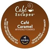 Cafe Escapes Cafe Caramel, K-Cup Portion Pack for Keurig Brewers (24 Count)