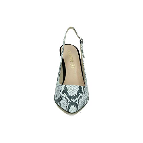 317ukXNuvWL ZAPATOP 3082 TACÓN Serpiente Mujer Sandalias TACÓN ZAPATOP 3082 TACÓN Serpiente Mujer Sandalias TACÓN - Imagen 3
