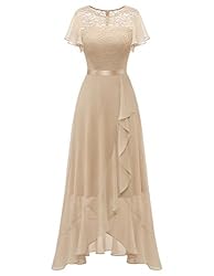 BeryLove Prom Dresses for Women Wedding Guest
