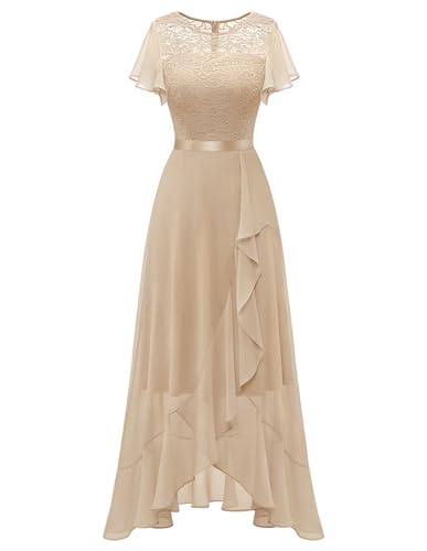 BeryLove Prom Dresses for Women Wedding Guest