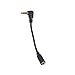 Riqiorod TRRS to TRS Adapter Cable, 2Packs 3.5mm Audio Microphone Cords + 1PC TRRS Female to TRS Male Audio Adapter, for DSLR Camera, PC, Laptop, and iPhone, Android, Windows Smartphone (RC3)