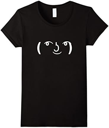 Women's Le Lenny Face Shirt Small Black
