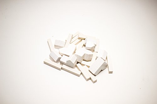YorksGamePieces White Replacement Player Pieces