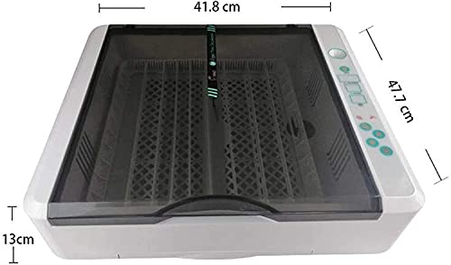 WXking 36 Eier Inkubator Digital Klar Geflügelraschungsmaschine Temperatur & Feuchtigkeitskontrolle LED Candler für… – Bild 8