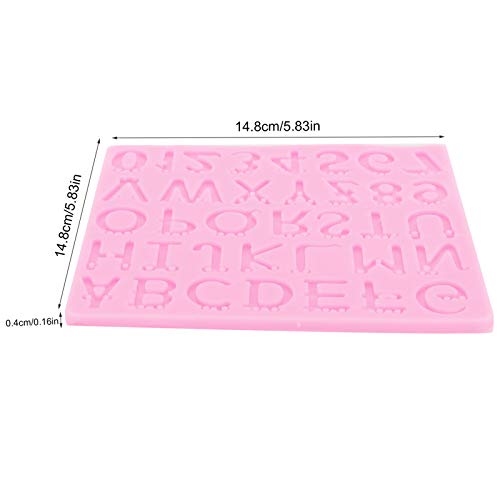 Letters Siliconen Mallen Nummer Alfabet Patroon Siliconen Mal voor DIY Chocolade Fondant Taart Decoratie voor DIY… - Afbeelding 4