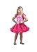 My Little Pony Little Girls' Pinky Pie Tulle Costume Dress, Light Pink/Hot Pink, Medium/5/6