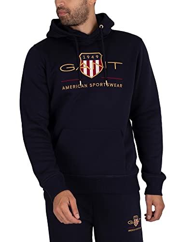 Sparfüchse aufgepasst! Für 60,09€ gehört Gant Herren Archive Shield Hoodie... dir. Solange verfügbar!