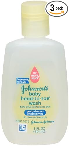 johnson's 3 in 1 baby wash