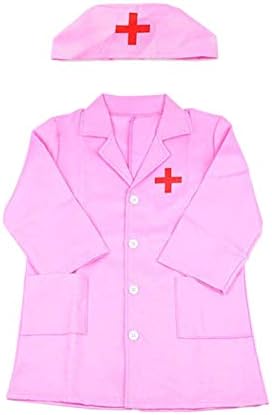 Surenhap Disguise Set Doctor with Hat for Kids Girl Boy Doctor Nurse Cosplay Costumes Party