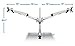 Mount-it! Height Adjustable Full Motion Two Monitor Computer Desk Mount Spring Arm Quick Release with Grommet Base (MI-45111)