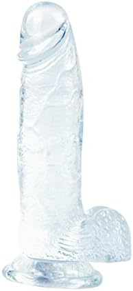 7.87 inch Crystal Suction Cup Toy TPE Large Size