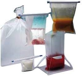 Gosselin FBAG-03 Polyethylene Blender Bag with Lateral Filter, 400mL Capacity (Case of 1500)