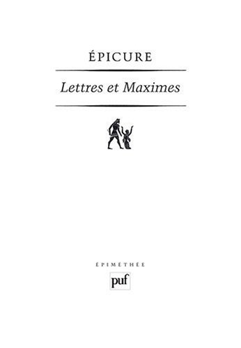Lettres et Maximes