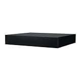 Ikea Floating Wall Shelf, Black 2 Pack