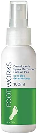 Avon Foot Works Desodorante Spray Para Pés Foot Works 100ml Avon