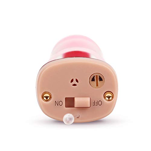 TKING Rechargeable Hearing Amplifier for Adults,Superior Noise Reduction & Feedback Cancelling,Aid and Assist Hearing,Fit Both Right and Left Ear