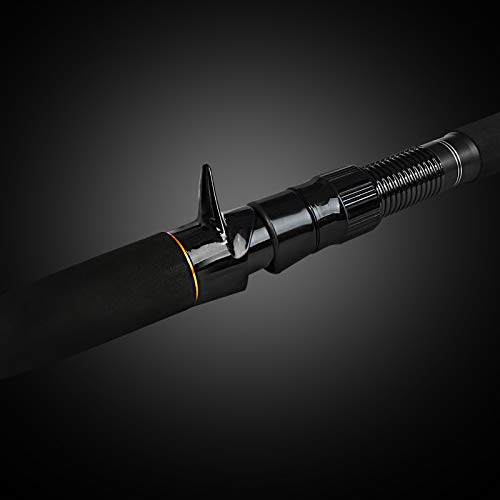 Fiblink 4-teilige 2,5 m Angelrute aus Kohlefaser, Spinn- und Wurf, für Reisen, tragbar, leicht, empfindlich… – Bild 4