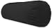 YogaAccessories Supportive Round Cotton Yoga Bolster - Black